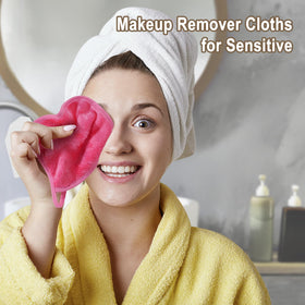 KODAMO microfiber texture close-up highlighting dense fibers for effective makeup removal