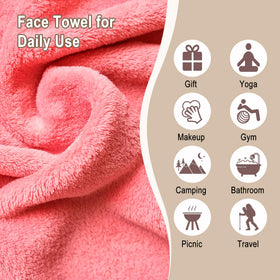 KODAMO wet cloth gently removing mascara demonstrating safe eye-area cleansing