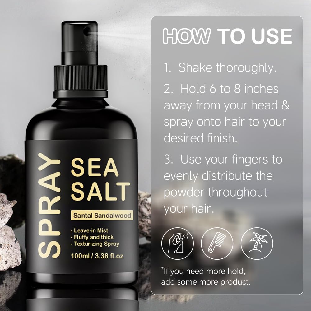 KOEC label detail showing keratin and sea salt ingredients