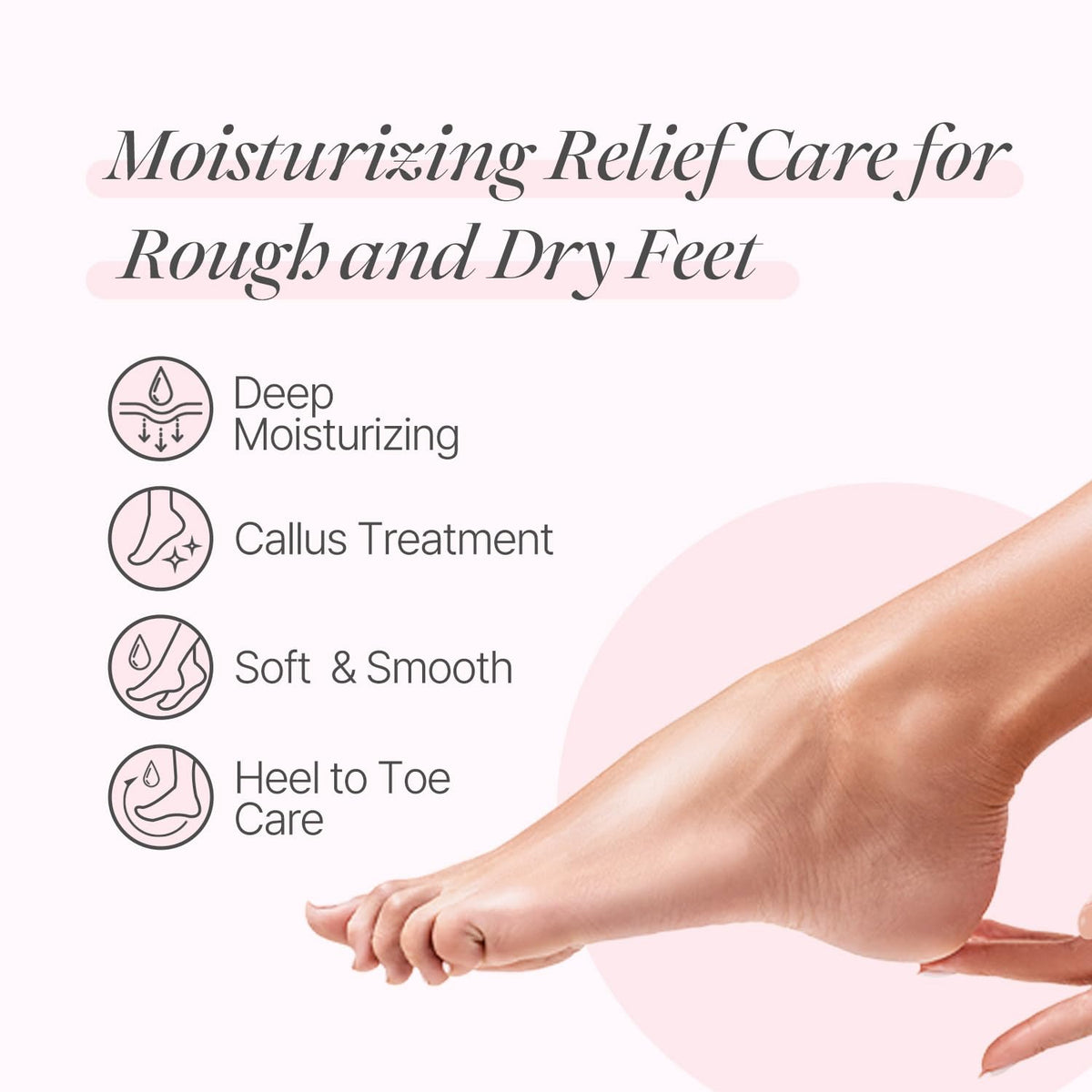 Koelf foot mask being worn during at-home spa for relaxing hydration