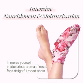 Koelf close-up of sock interior cream texture delivering deep moisture