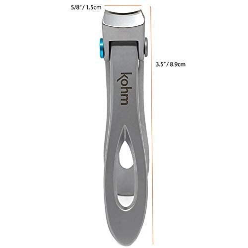 KOHM concave ultra-sharp blade close-up for cleaner, precise trimming