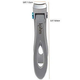 KOHM concave ultra-sharp blade close-up for cleaner, precise trimming