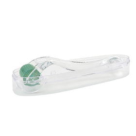 Koi Beauty roller beside storage case showing portability and safe storage