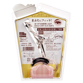 Koji curler open position detail showing ergonomic hinge and smooth action