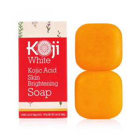 Koji White front packaging showing product benefits and size