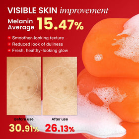 Koji White low-foam lather demonstrating gentle cleansing action