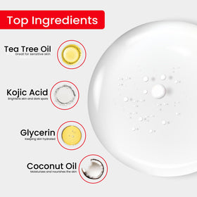Kojie San soap used in a bathroom setting for everyday skincare routine