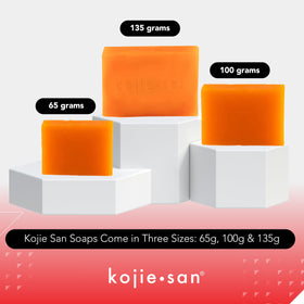 Kojie San single bar close-up highlighting texture and nourishing oils
