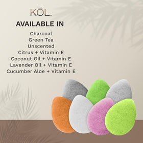 KOL pad staged on bathroom vanity with towel and cleanser to suggest daily skincare convenience