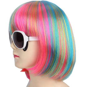 KOLIGHT wig with included cap and comb displayed to show secure fit and easy prepping benefit