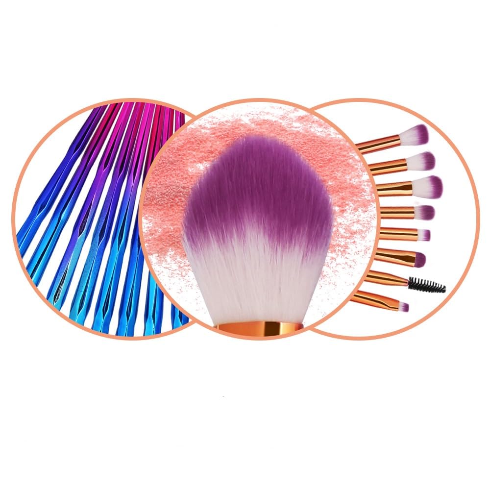 KOLIGHT brushes held in hand illustrating scale and comfortable handle length