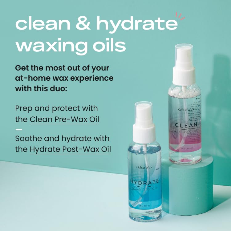 KoluaWax close-up texture of pre-wax oil showing smooth protective layer
