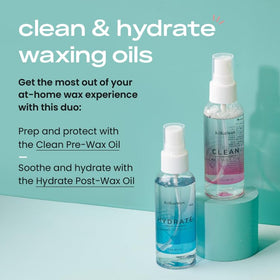KoluaWax close-up texture of pre-wax oil showing smooth protective layer