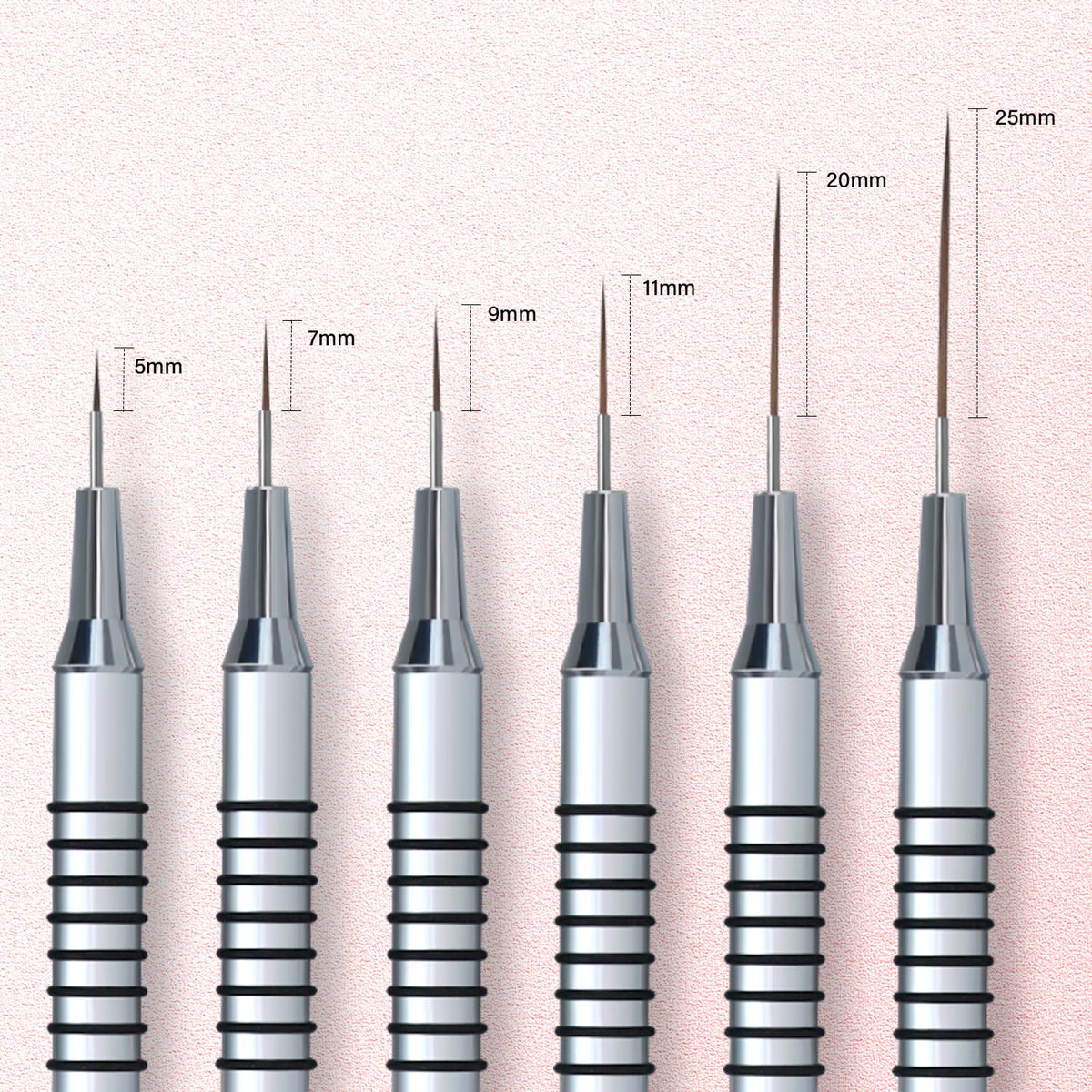Komall brush being rinsed after use illustrating easy cleaning and longer brush life