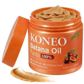 KONEO front packaging showing 4.06 fl oz jar and brand clarity benefit
