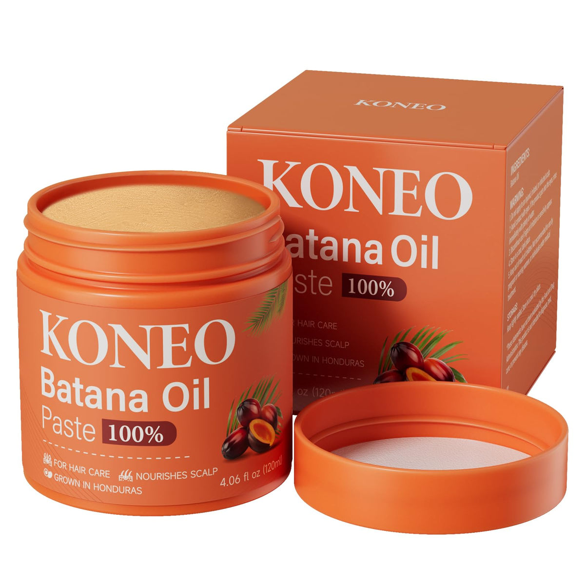 KONEO jar in bathroom setting demonstrating home spa-style deep conditioning