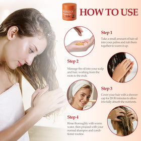 KONEO scoop in hands warming paste for easy application and absorption