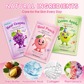 KONEUK cute fruit cartoon packaging that appeals to kids and makes gifting easy