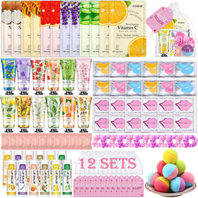KONEUK front packaging showing complete 120-piece spa party kit and neat presentation