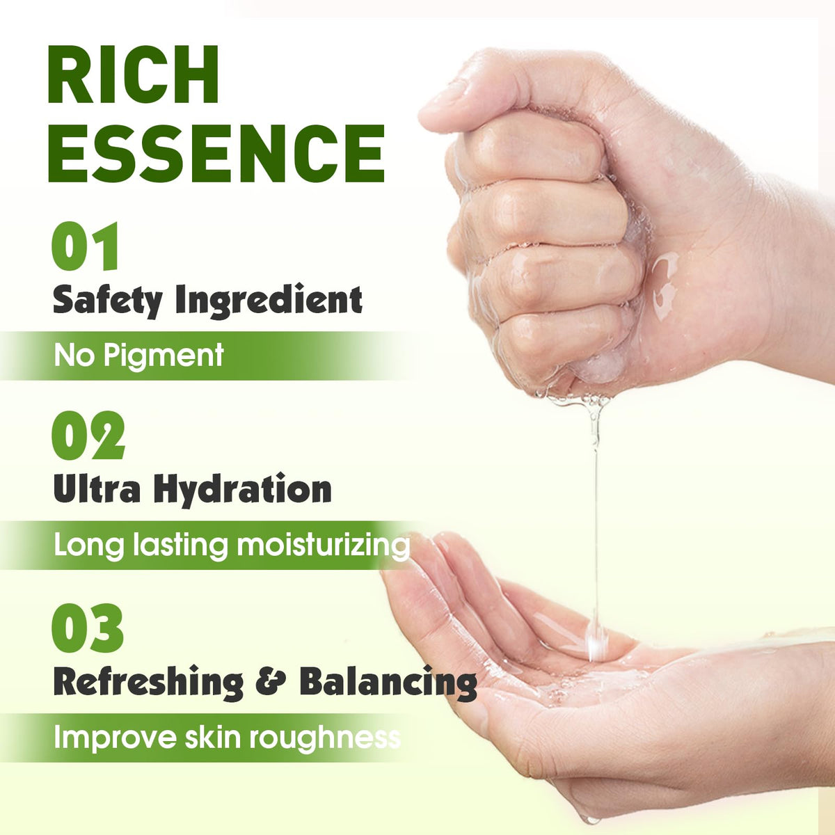KONEUK ingredients label close-up highlighting botanical extracts