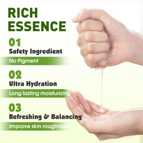 KONEUK ingredients label close-up highlighting botanical extracts