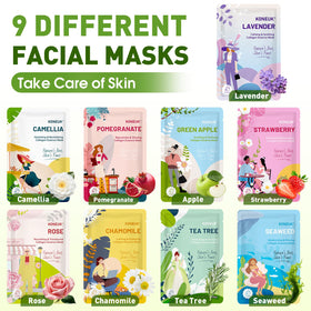 KONEUK mask on face in use demonstrating comfortable fit and calm