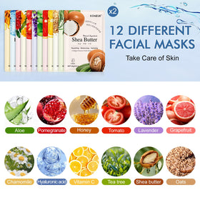 KONEUK sheet mask texture close-up showing soft mask fabric and nourishing essence