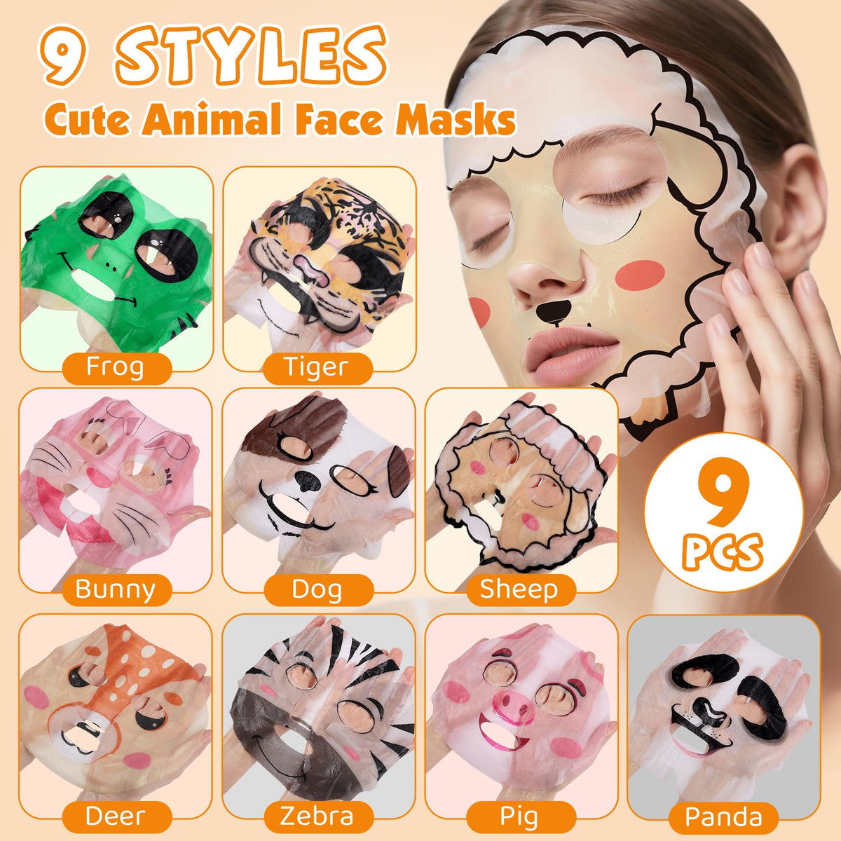 KONEUK mask worn by teen at a sleepover showing fun design and comfortable fit