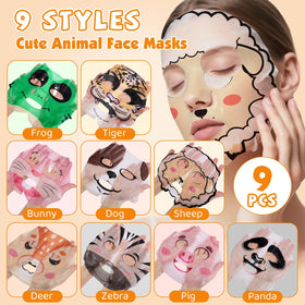 KONEUK mask worn by teen at a sleepover showing fun design and comfortable fit