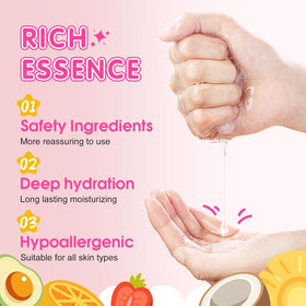 KONEUK opened mask packet revealing light serum for quick, mess-free hydration