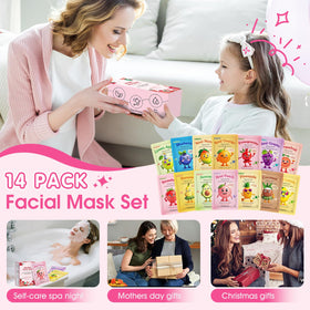 KONEUK mask held in hand to show scale and travel-friendly single-use size