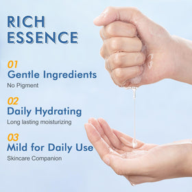 KONEUK texture of serum droplet illustrating concentrated moisturizing essence