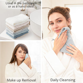 Konssy single cloth with sewn loop ready to hang to dry and prevent odors