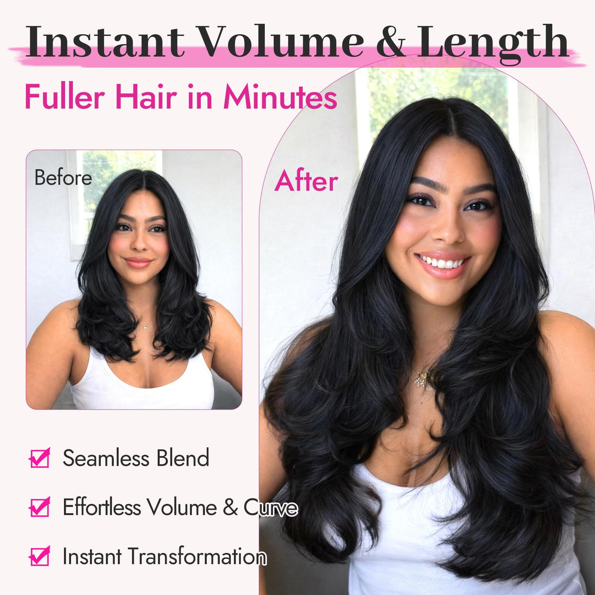 KooKaStyle wavy texture close-up showing natural-looking shine