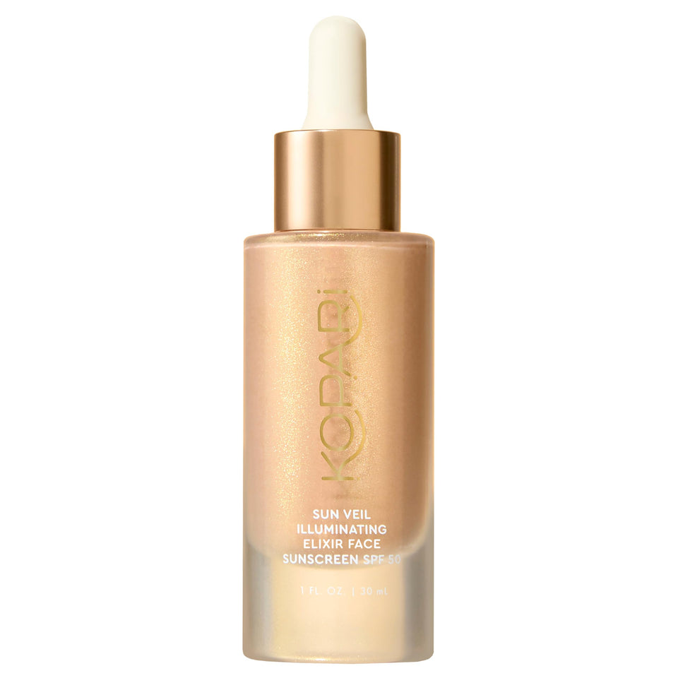 Kopari front packaging showing product and SPF benefit