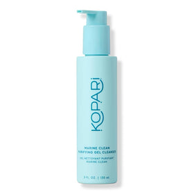 Kopari front packaging showing product and clean design benefit gentle cleansing