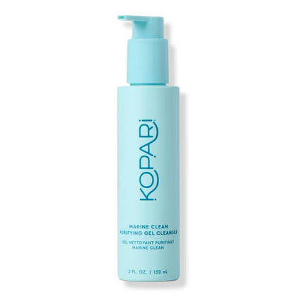 Kopari front packaging showing product and clean design benefit gentle cleansing