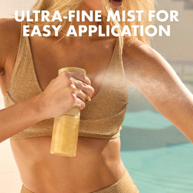 Kopari mist in hand illustrating lightweight hydration benefit