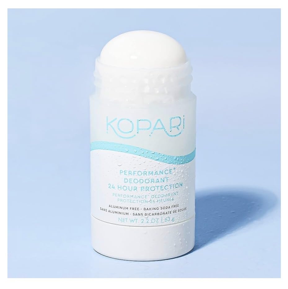 Kopari close-up of deodorant texture demonstrating smooth glide benefit