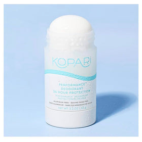 Kopari close-up of deodorant texture demonstrating smooth glide benefit