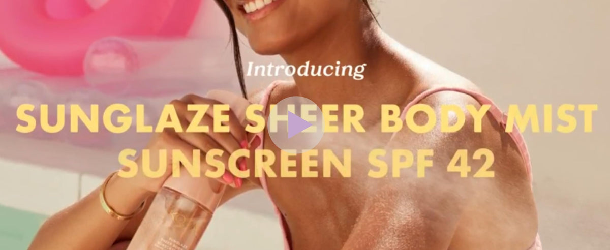 Kopari label close-up showing SPF 42 and ingredient callouts for clarity benefit