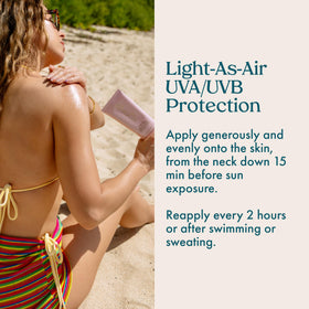 Kopari label closeup showing key actives like hyaluronic acid and niacinamide