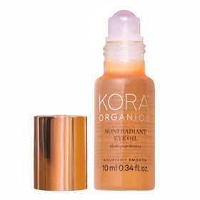 KORA Organics front bottle and box showing packaging and certified organic badge