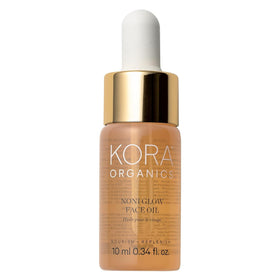 kora organics front bottle shows sleek packaging and organic certification benefits