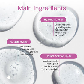 Koreana Skin mask applied on model demonstrating comfortable fit and glow