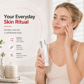 KORIDERM cream in evening skincare scene illustrating nightly nourishment benefit