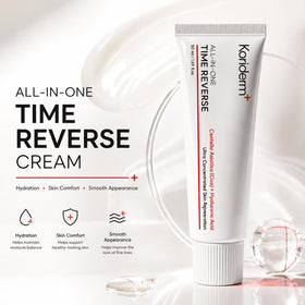 KORIDERM cream spread on skin showing smooth finish and immediate hydration benefit