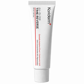 KORIDERM front packaging showing compact 50 mL tube and easy storage benefit