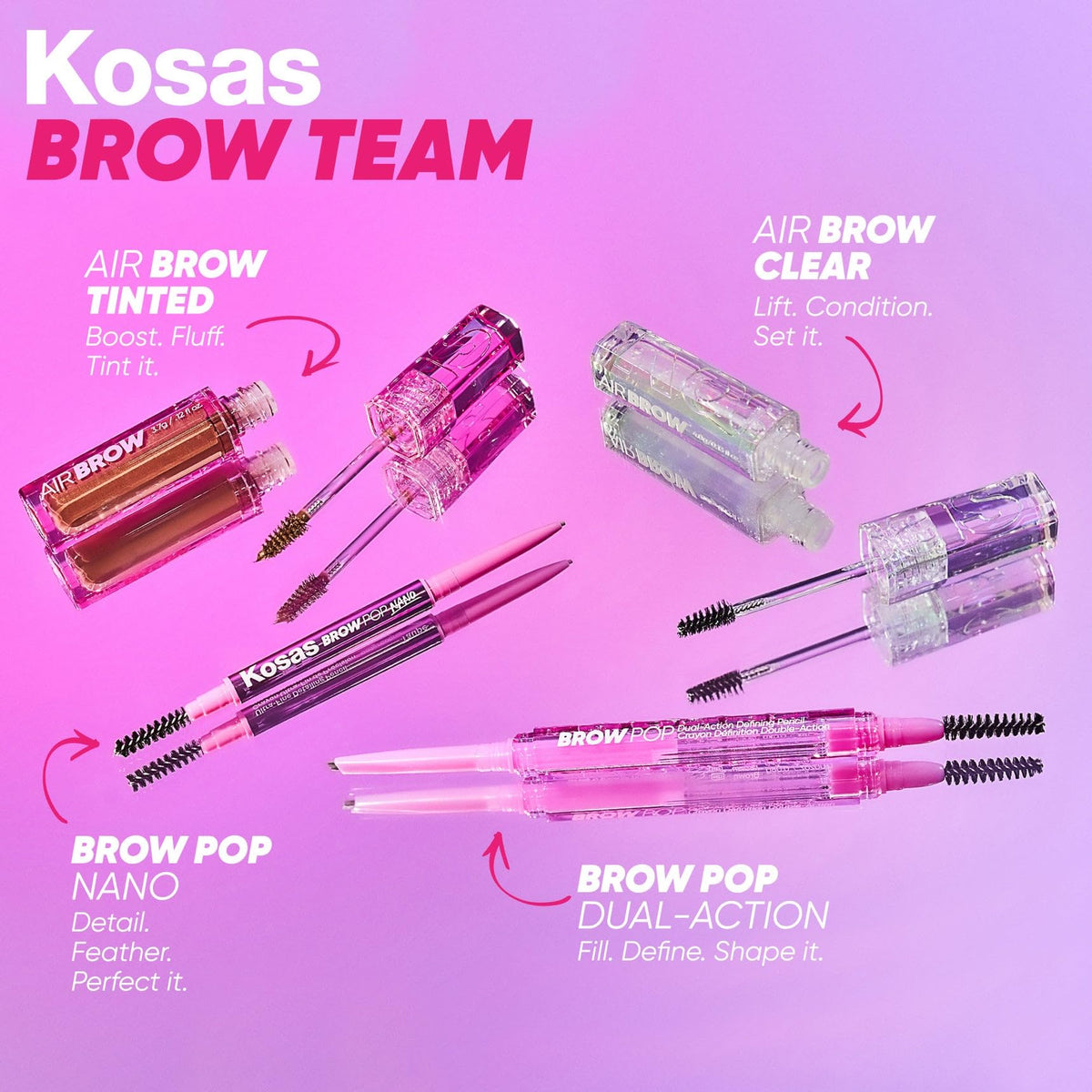 Kosas on vanity lifestyle image suggests easy daily beauty routine
